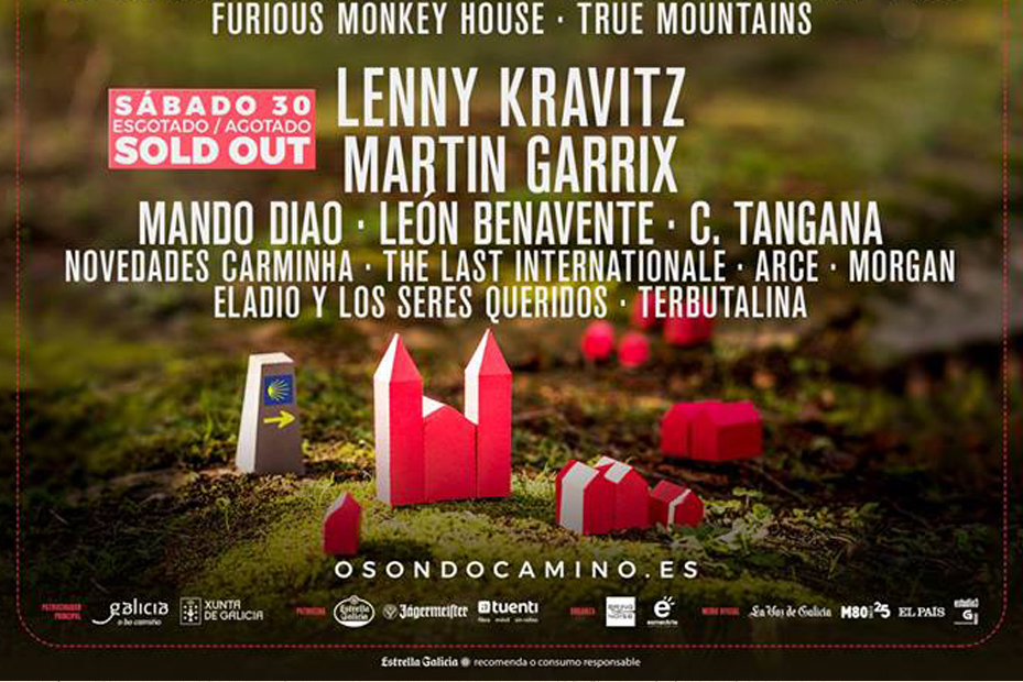 o son do camiño sabado agotado lenny kravitz
