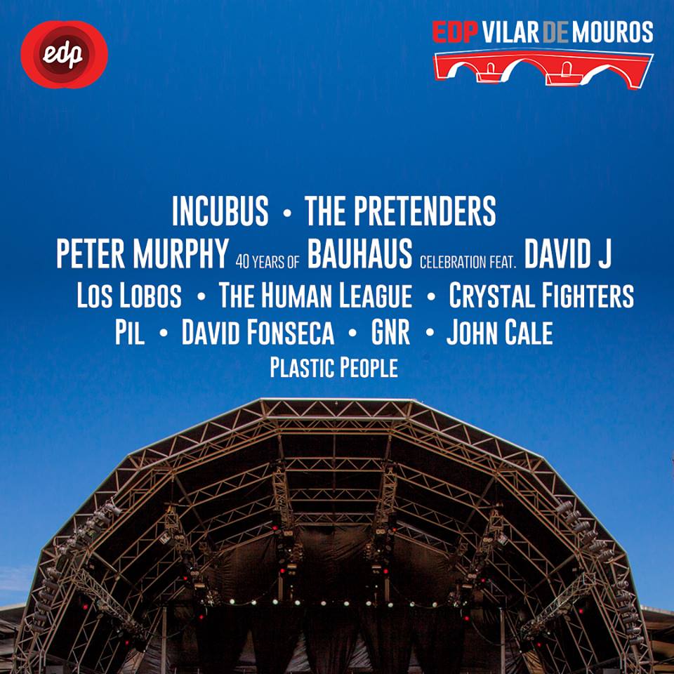 edp vilar de mouros 2018 pretenders human league incubus bauhaus