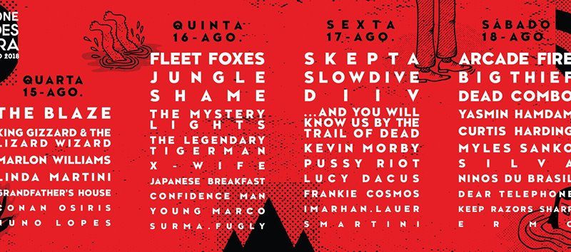 paredes de coura cartel completo 2018