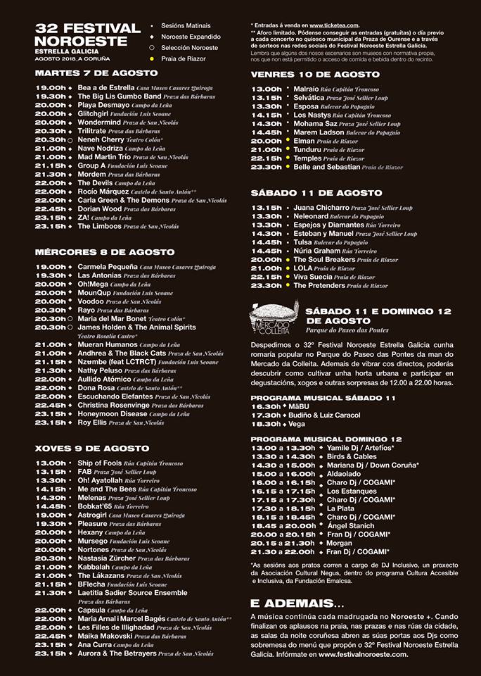 horarios_festival_noroeste_coruña