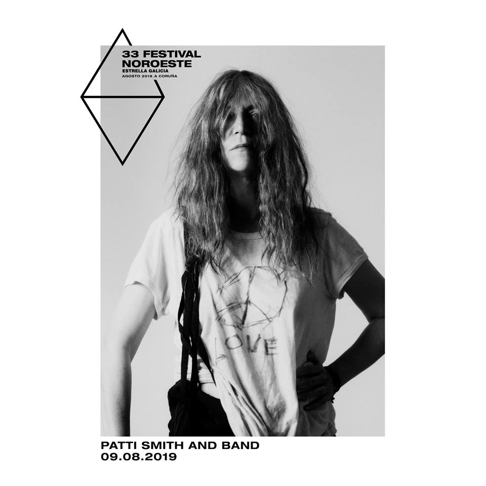 Patti Smith, primera confirmación del Festival Noroeste Estrella Galicia 2019