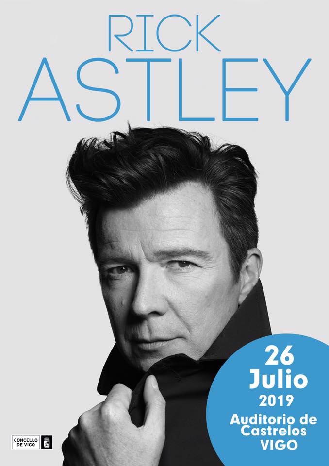Rick Astley y Leiva se suman a los conciertos de Castrelos