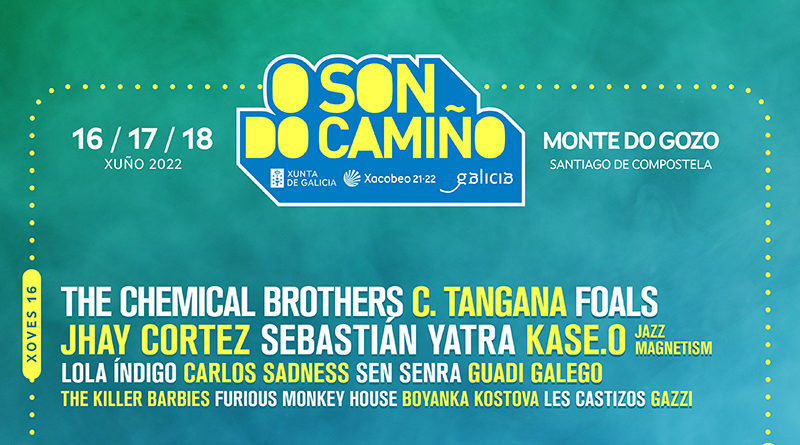 O Son do Camiño 2022 presenta cartel con Foals, Liam Gallagher, C Tangana, The Chemical Brothers...