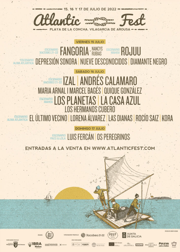Izal y Quique González, entre las nuevas confirmaciones del Atlantic Fest 2022