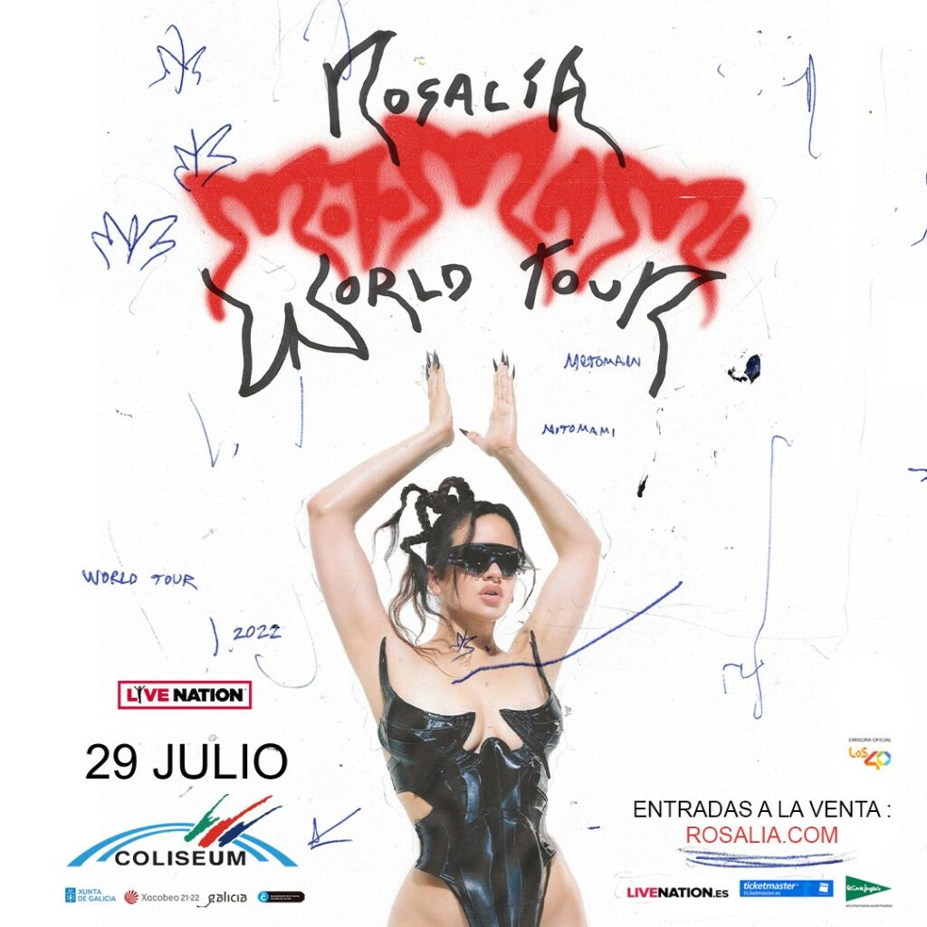 Rosalía actuará en A Coruña dentro de la gira Motomami
