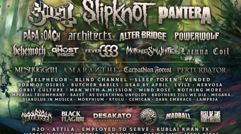 Resurrection Fest Estrella Galicia presenta su cartel para 2023: Slipknot, Pantera, Ghost, Lacuna Coil, Architects...